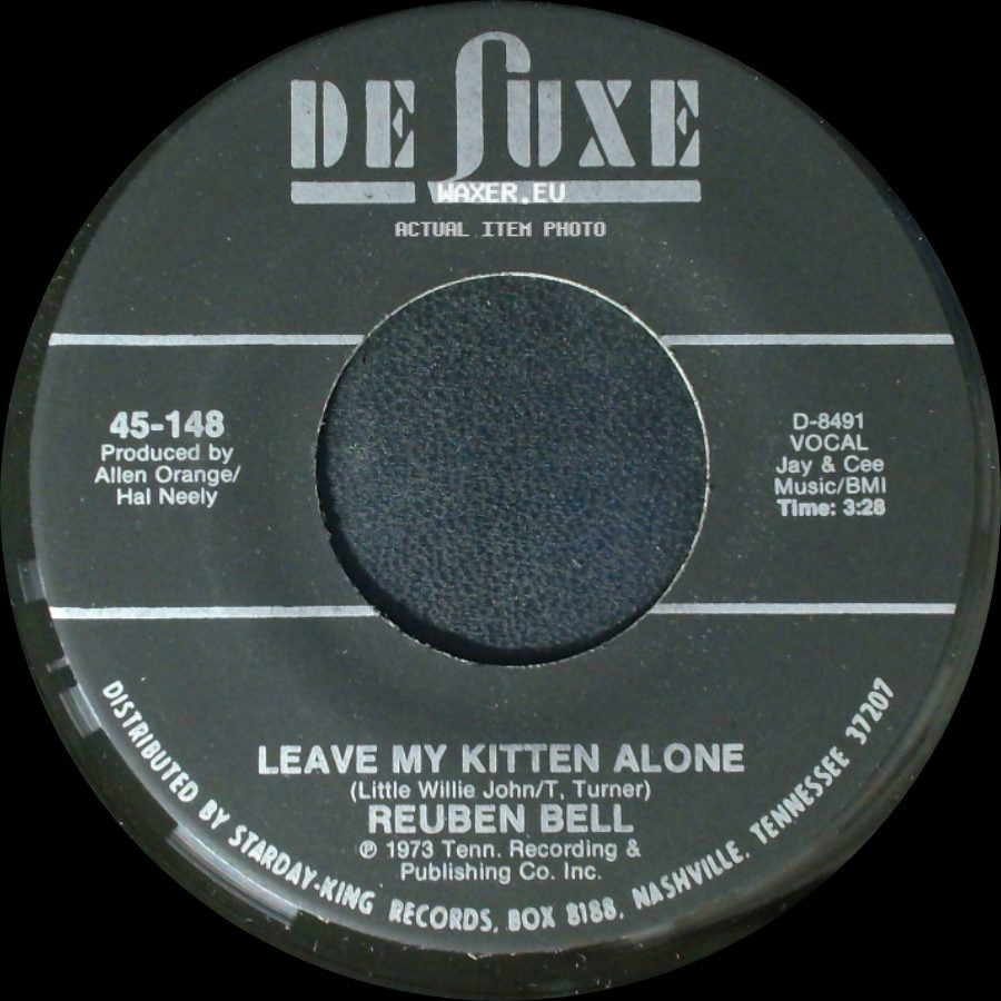 Reuben Bell - All The Time / Leave My Kitten Alone side B