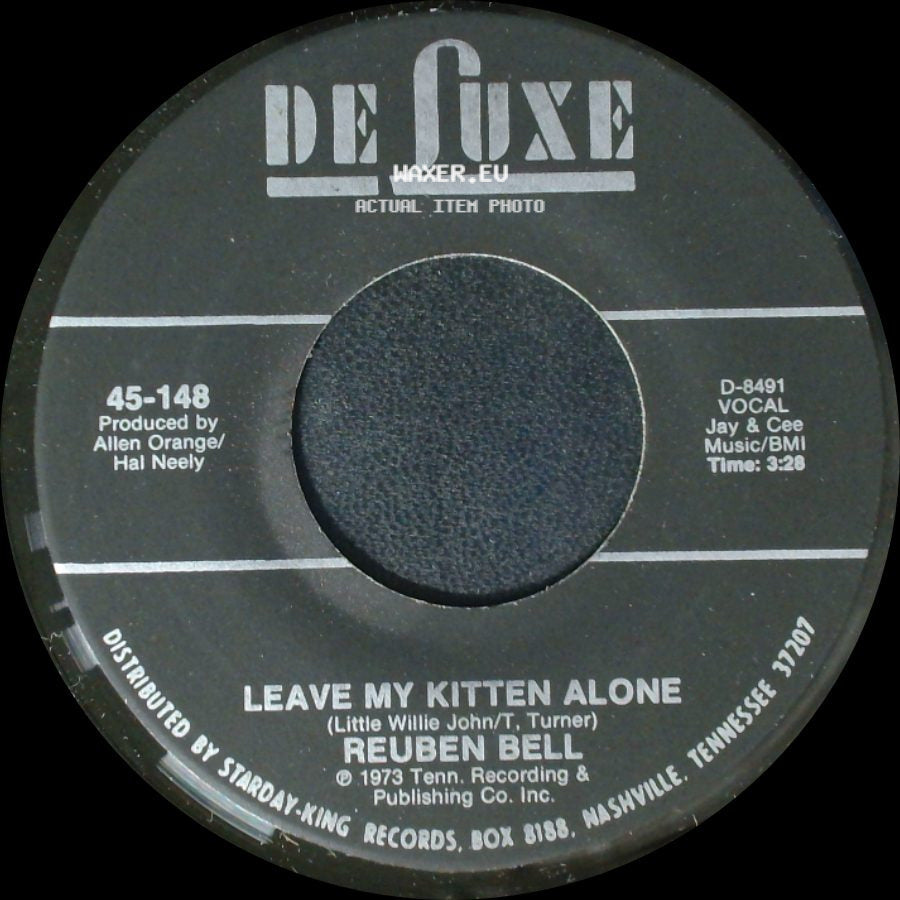 Reuben Bell - All The Time / Leave My Kitten Alone side B