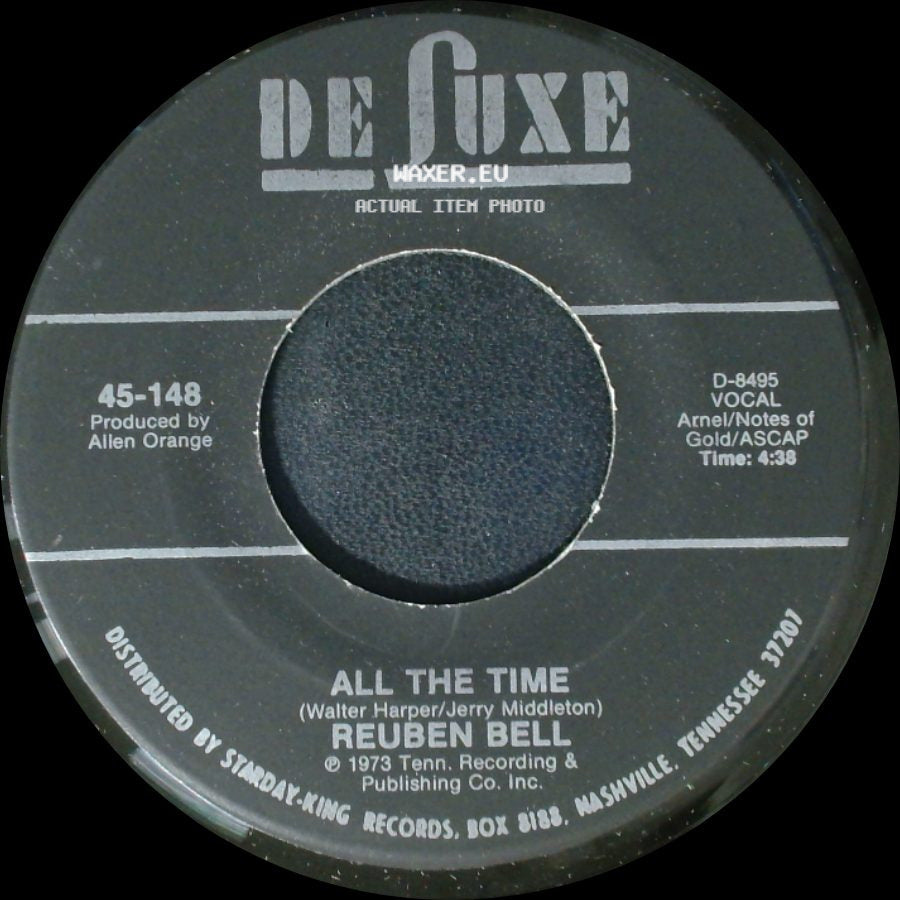 Reuben Bell - All The Time / Leave My Kitten Alone side A