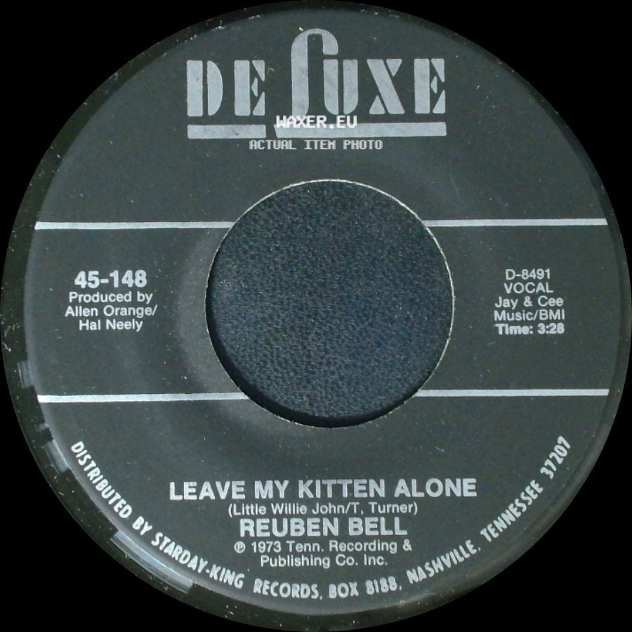 Reuben Bell - All The Time / Leave My Kitten Alone side B