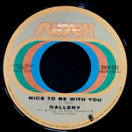 Gallery - Nice To Be With You / Ginger Haired Man side A