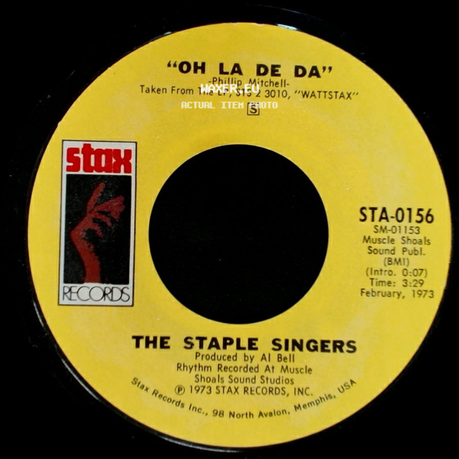 The Staple Singers - We The People / Oh La De Da side B