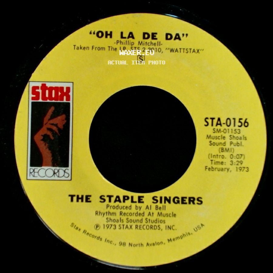 The Staple Singers - Oh La De Da / We The People side A