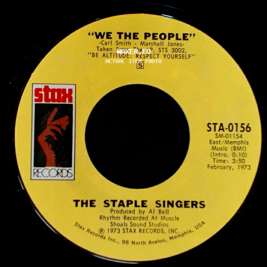 The Staple Singers - Oh La De Da / We The People side B