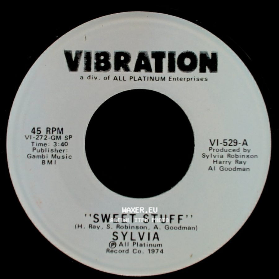 Sylvia - Sweet Stuff / Sweet Stuff side A