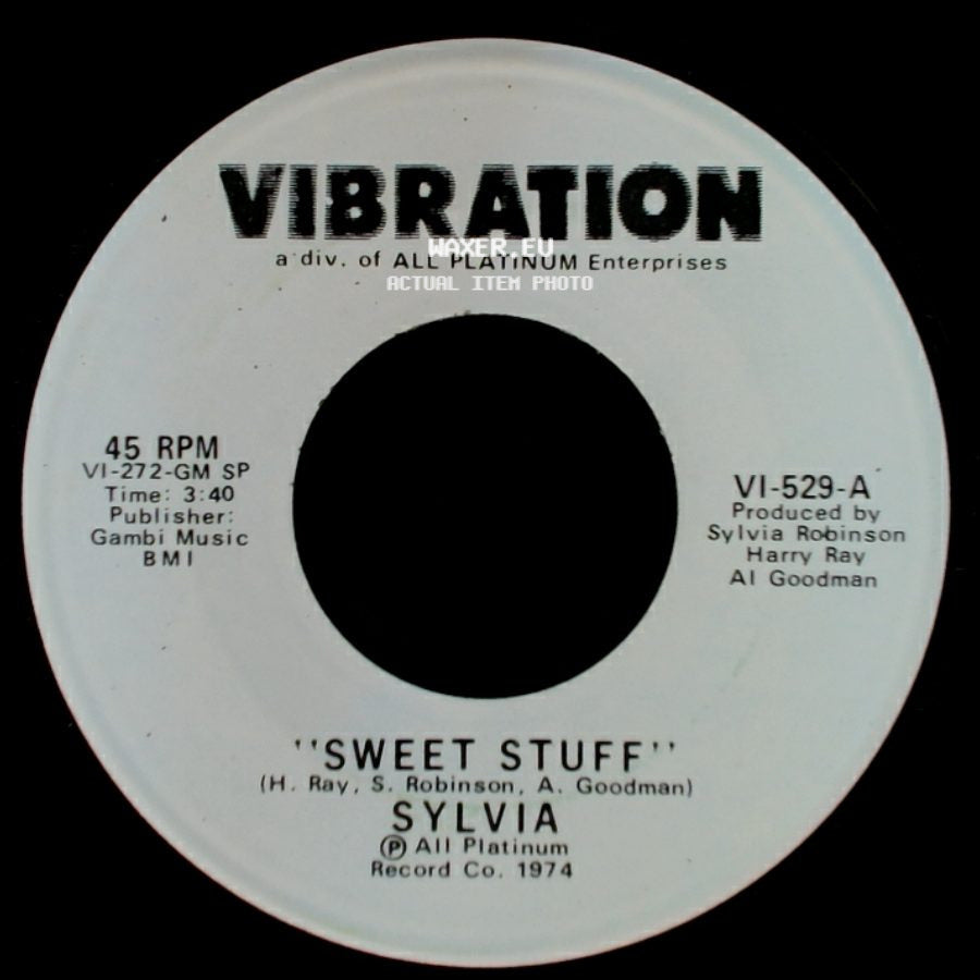Sylvia - Sweet Stuff / Sweet Stuff side B