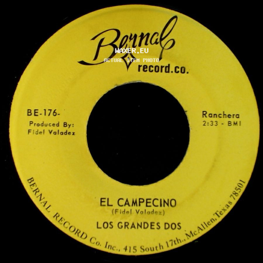 Los Grandes Dos - El Traca Traca / El Campecino side B