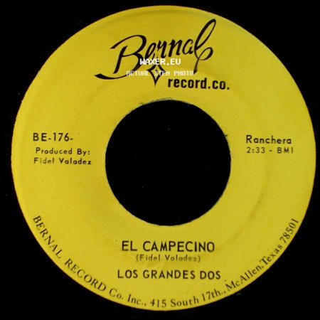 Los Grandes Dos - El Traca Traca / El Campecino side B
