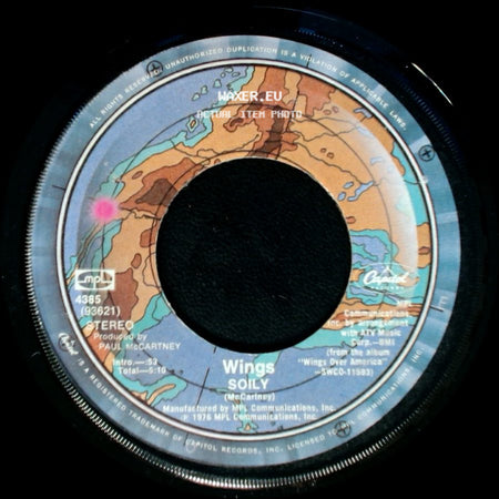 Wings - Maybe I'm Amazed / Soily side B