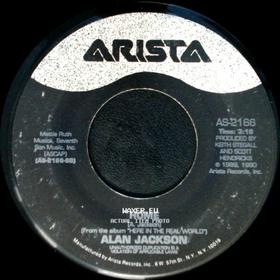 Alan Jackson - Home / I'd Love You All Over Again side A