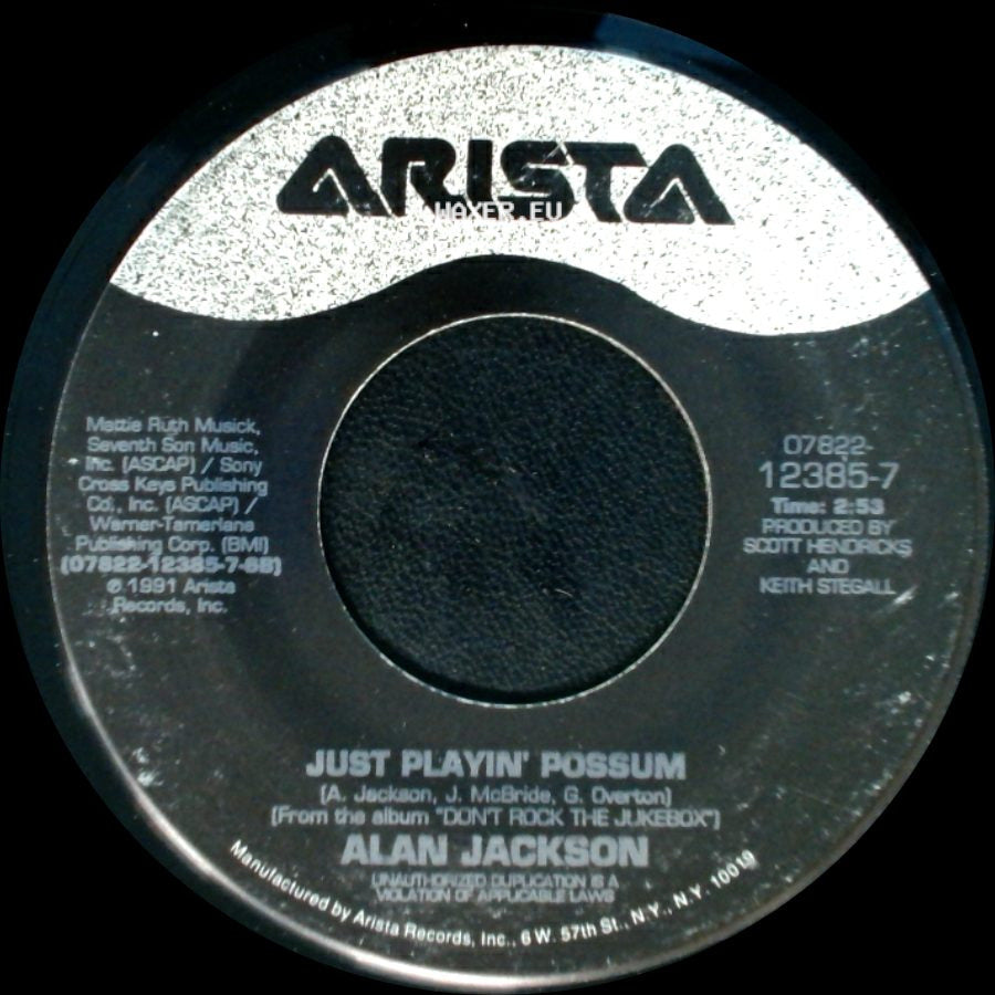 Alan Jackson - Just Playin' Possum / Dallas side A