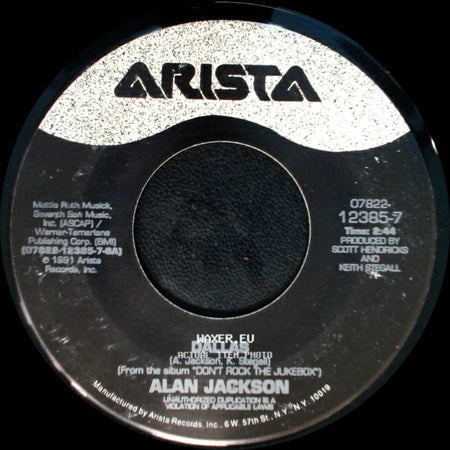 Alan Jackson - Just Playin' Possum / Dallas side B