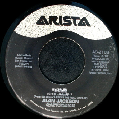 Alan Jackson - I'd Love You All Over Again / Home side B