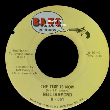 Neil Diamond - The Time Is Now / Kentucky Woman side A