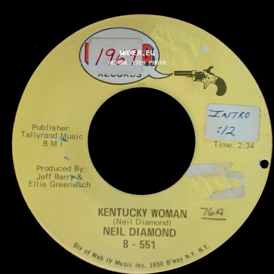 Neil Diamond - The Time Is Now / Kentucky Woman side B