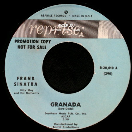 Frank Sinatra - Granada / The Curse Of An Aching Heart side A