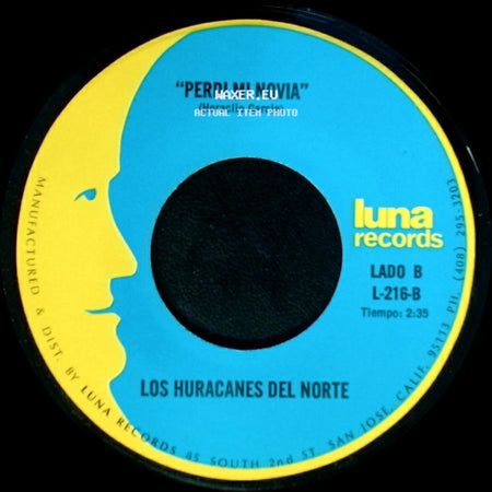 Los Huracanes Del Norte - El Hijo De La Musiquera / Perdi Mi Novia side B