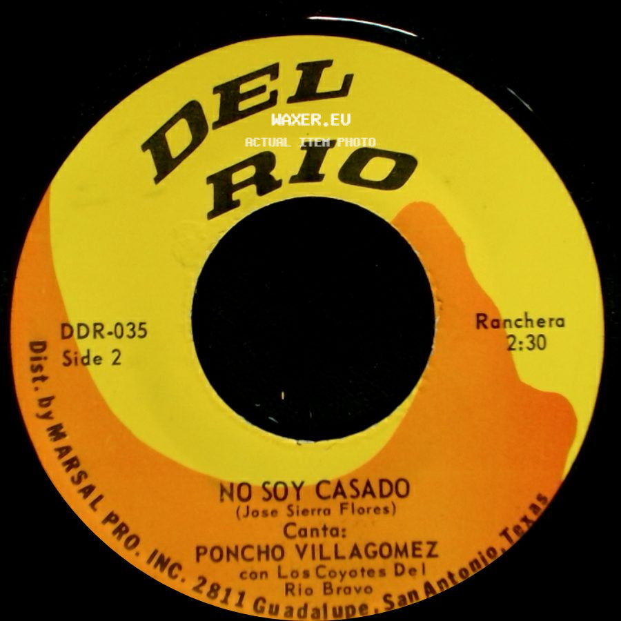 Poncho Villagomez - Me Vas A Dejar / No Soy Casado side B