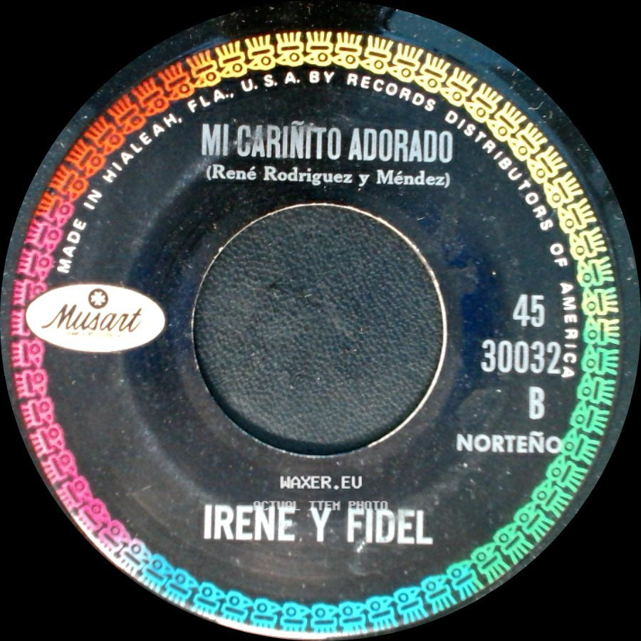 Irene Y Fidel - Adios Querida Gaviota / Mi Carinito Adorado side B