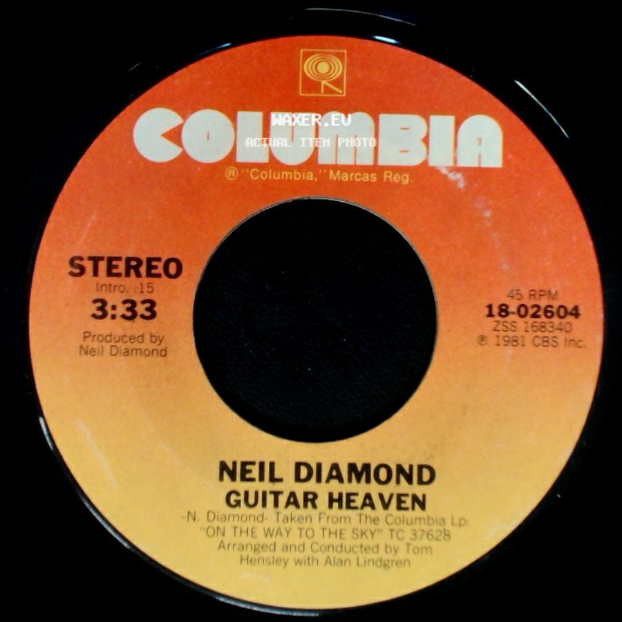 Neil Diamond - Guitar Heaven / Yesterday's Songs side A