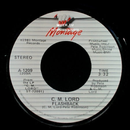 C. M. Lord - Flashback / Don't Run Me Away side A