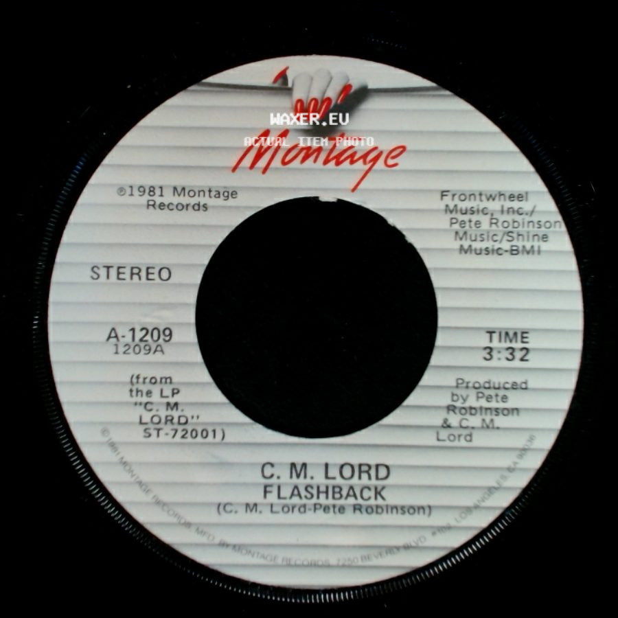 C. M. Lord - Flashback / Don't Run Me Away side A
