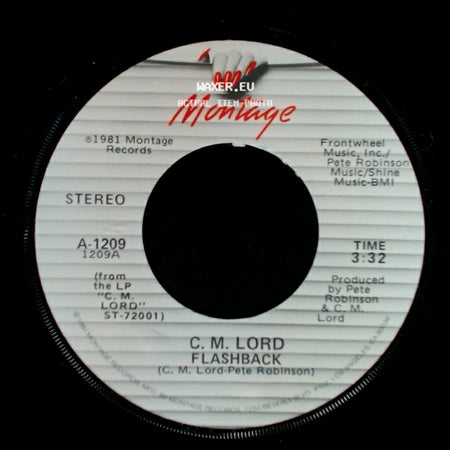 C. M. Lord - Flashback / Don't Run Me Away side A