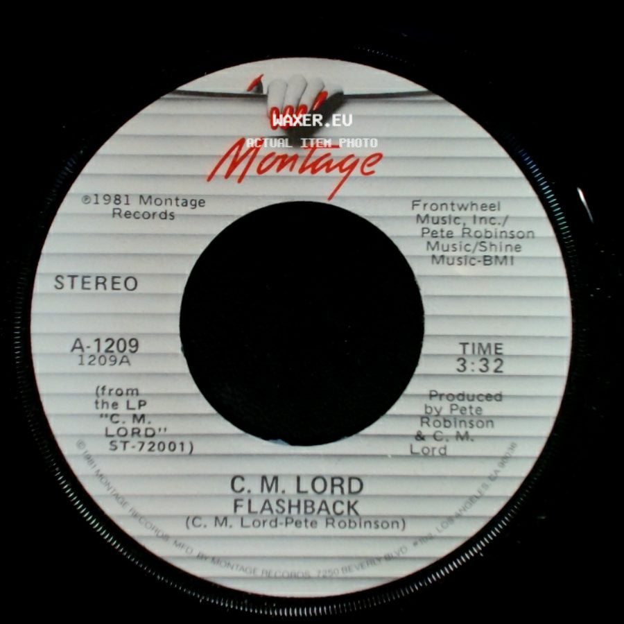 C. M. Lord - Don't Run Me Away / Flashback side B