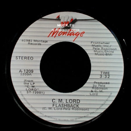 C. M. Lord - Don't Run Me Away / Flashback side B