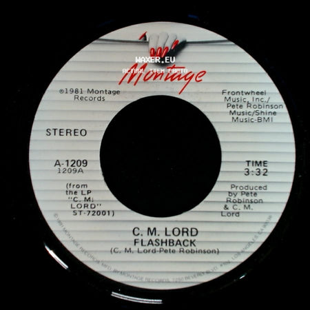 C. M. Lord - Flashback / Don't Run Me Away side A