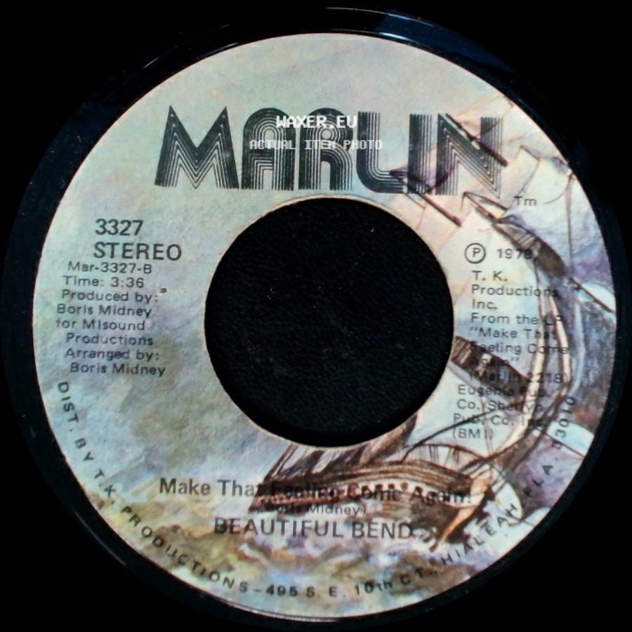 Beautiful Bend - Boogie Motion / Make That Feeling Come Again side B