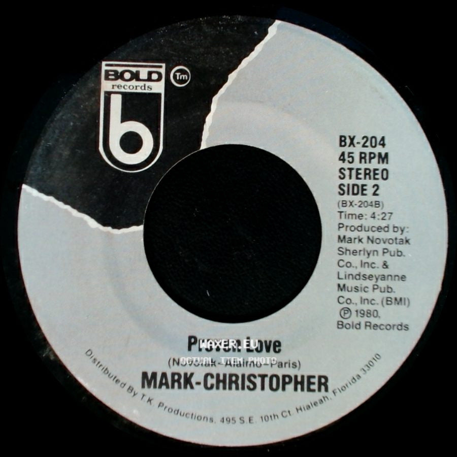 Mark-Christopher - Ain't Nobody / Proven Love side B