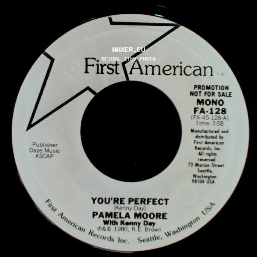 Pamela Moore With Kenny Day - You're Perfect / You're Perfect side A