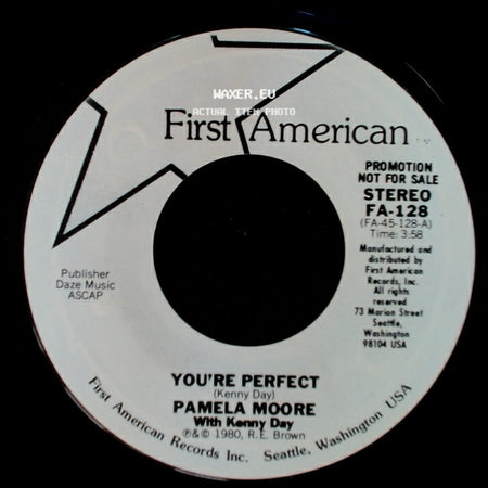 Pamela Moore With Kenny Day - You're Perfect / You're Perfect side B