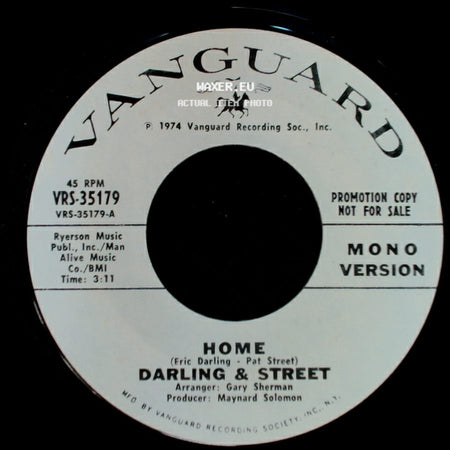 Darling & Street - Home / Home side A