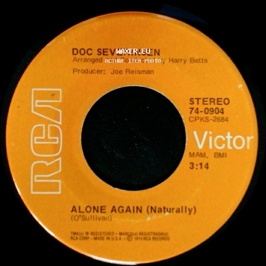 Doc Severinsen - The Last Tango In Paris / Alone Again (Naturally) side B