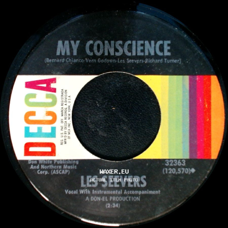 Les Seevers - Lily / My Conscience side B