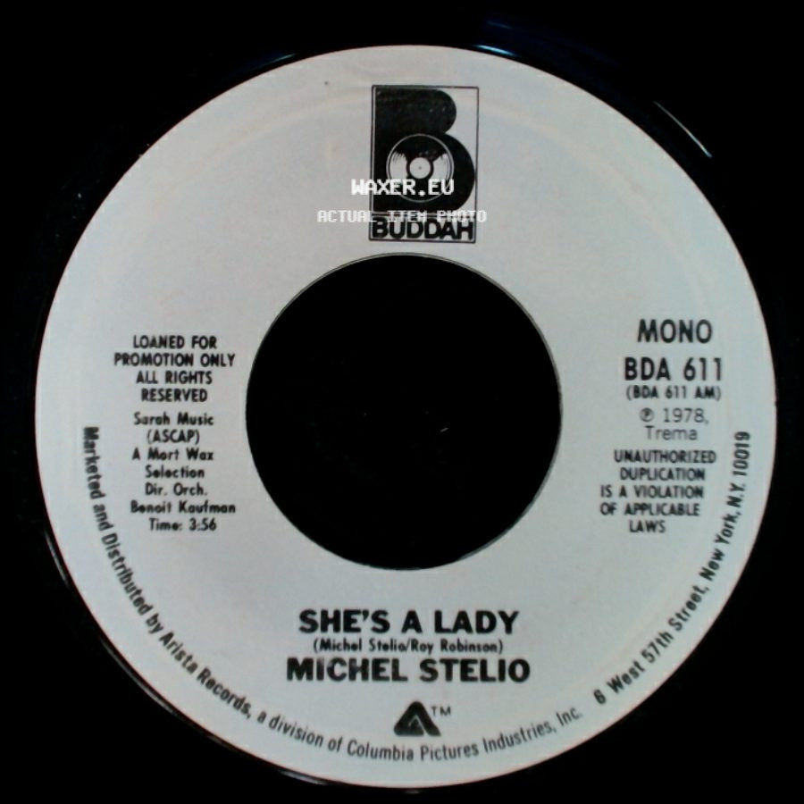 Michel Stelio - She's A Lady / She's A Lady side A