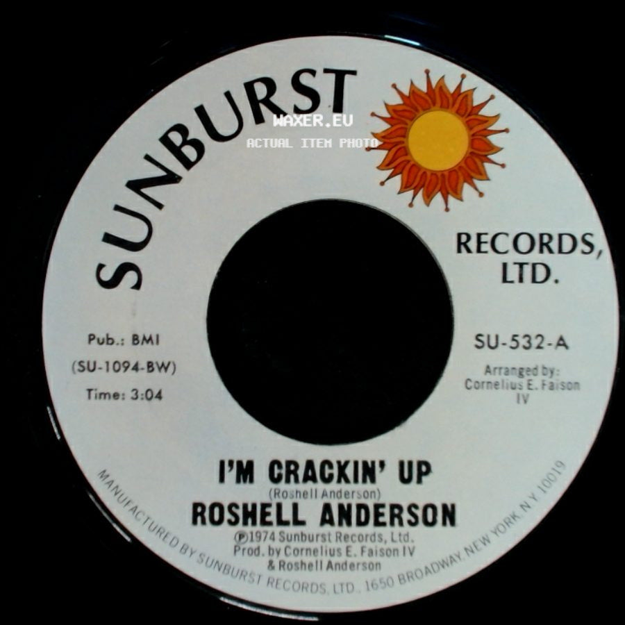 Roshell Anderson - I'm Crackin' Up / Moonlight Trip side A