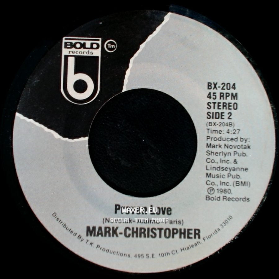 Mark-Christopher - Ain't Nobody / Proven Love side B