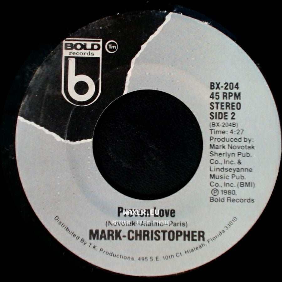 Mark-Christopher - Ain't Nobody / Proven Love side B