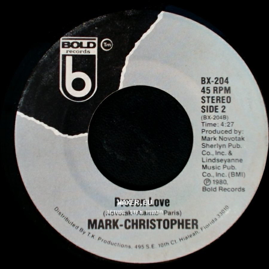 Mark-Christopher - Ain't Nobody / Proven Love side B