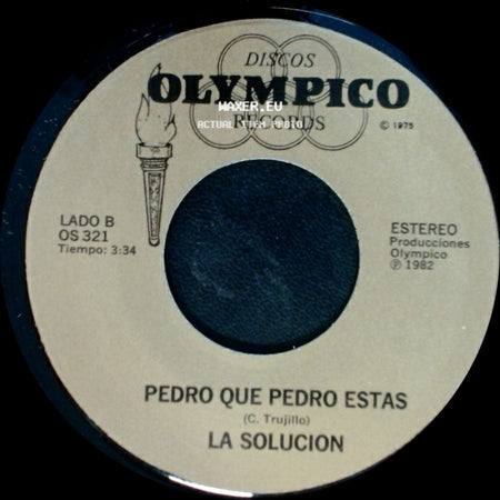 Los Chones / La Solucion - La Solucion / Pedro Que Pedro Estas side B