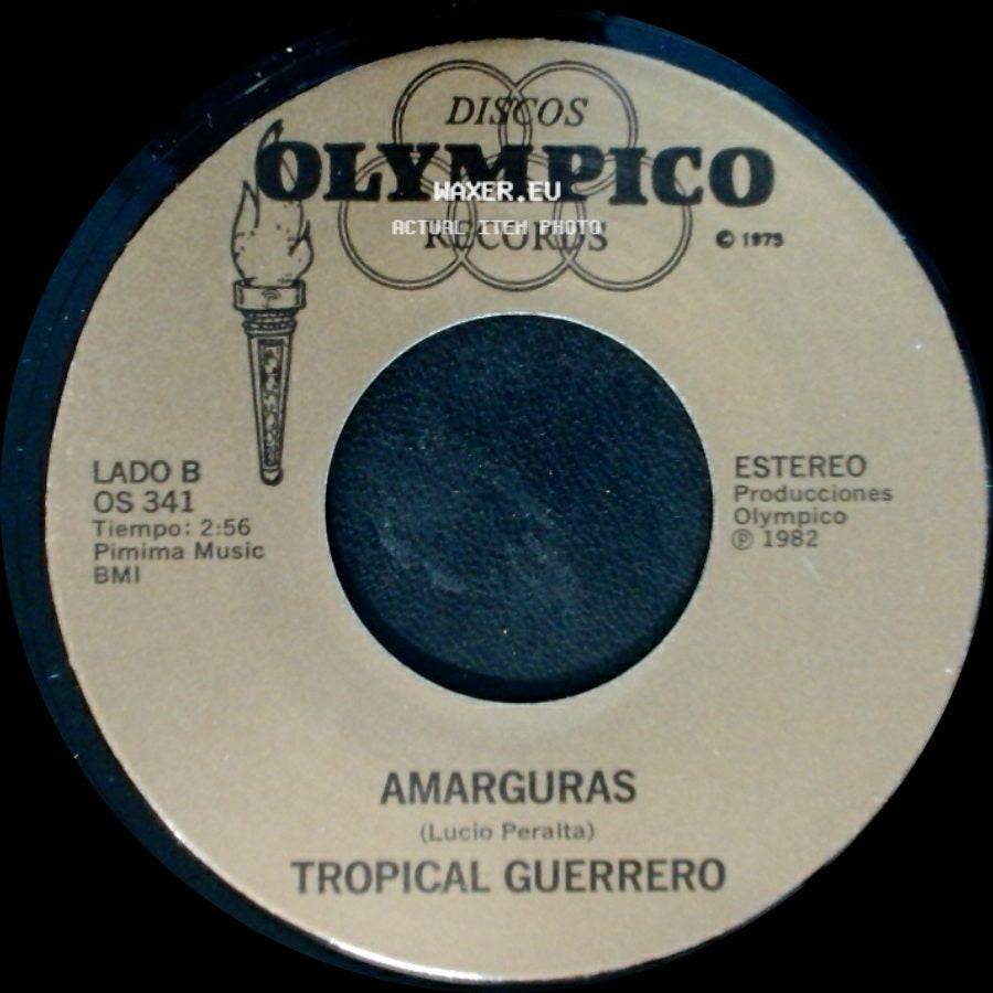 Tropical Guerrero - Juana Y Chela / Amarguras side B