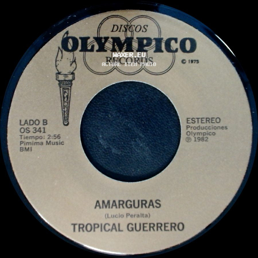 Tropical Guerrero - Juana Y Chela / Amarguras side B