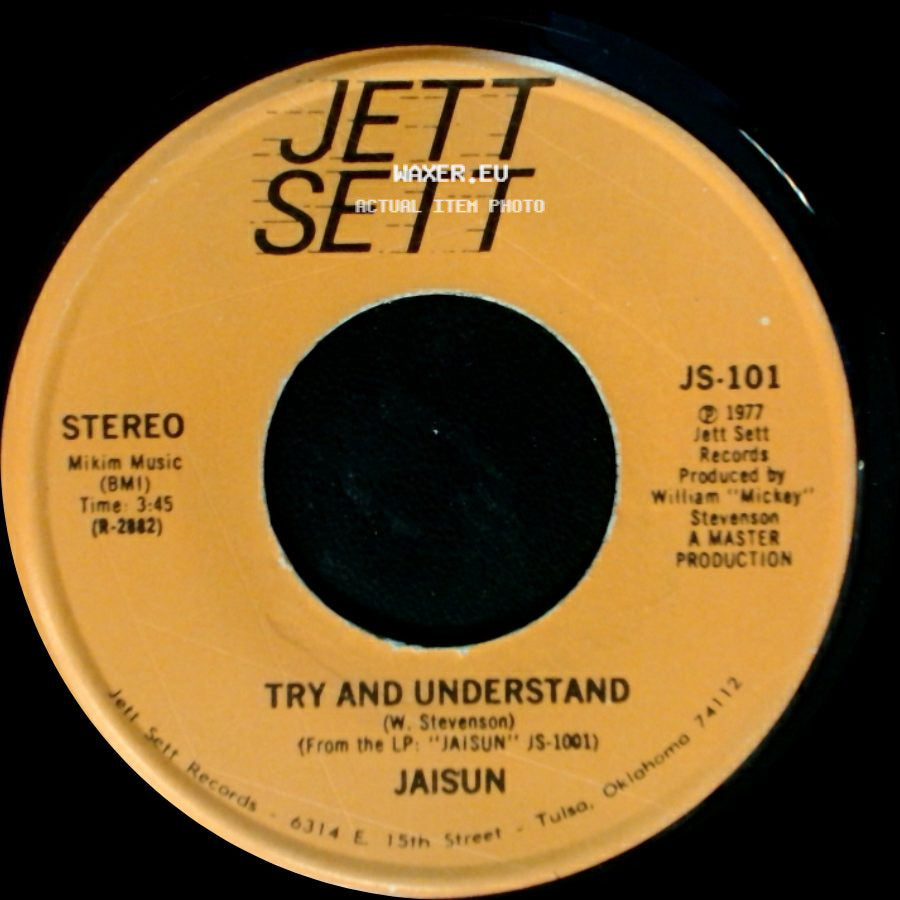 Jaisun - Try And Understand / I Fall In Love Everyday side A