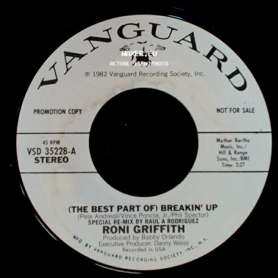 Roni Griffith - (The Best Part Of) Breakin' Up / (The Best Part Of) Breakin' Up side A