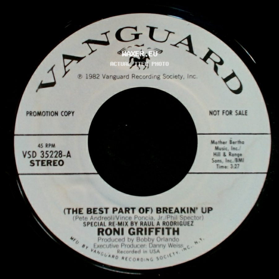 Roni Griffith - (The Best Part Of) Breakin' Up / (The Best Part Of) Breakin' Up side B