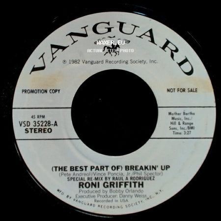 Roni Griffith - (The Best Part Of) Breakin' Up / (The Best Part Of) Breakin' Up side A