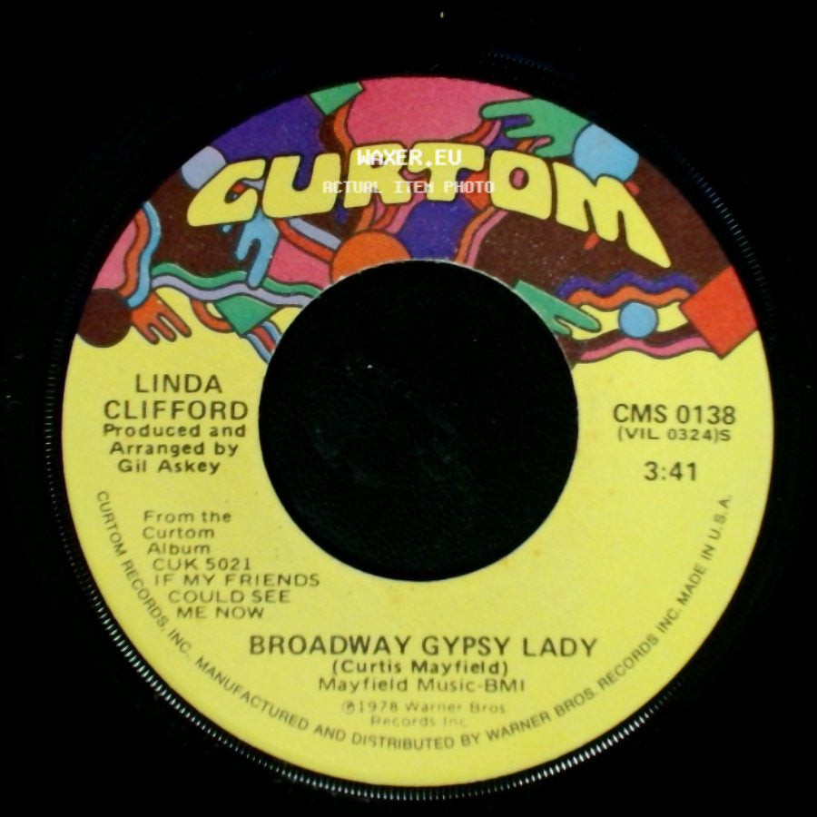 Linda Clifford - Broadway Gypsy Lady / Runaway Love (Edit) side A